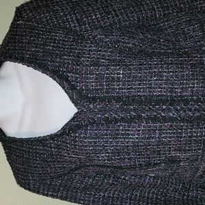 Women's Classic Cropped Tweed Jack